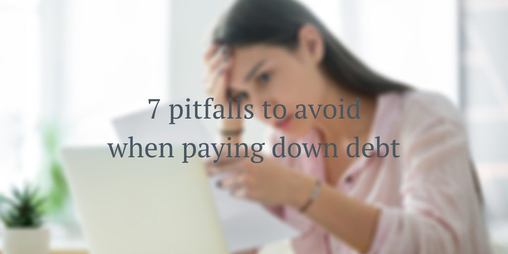 debt payoff mistakes
